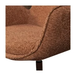Marten Fauteuil stof Oranje