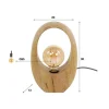 Marty 1-lichts Tafellamp S Mangohout