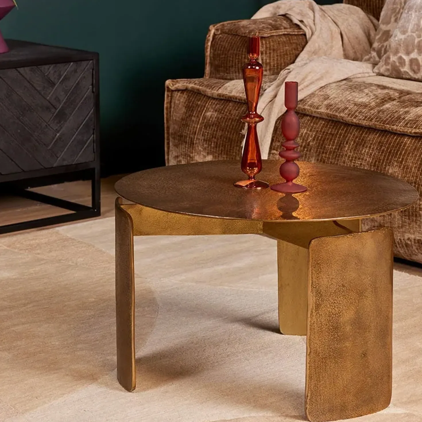 Marvin salontafel goud 60cm