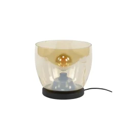 Masuka 1-lichts Vloerlamp Amber S 29cm