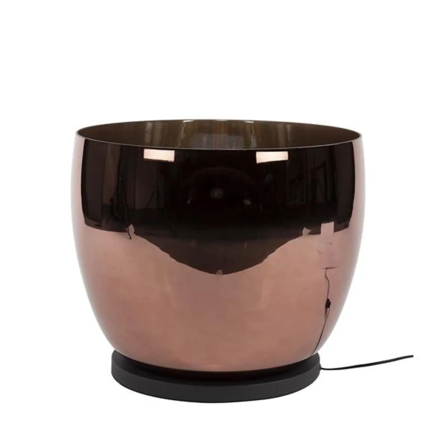 Masuka 1-lichts Vloerlamp Koper L 41cm