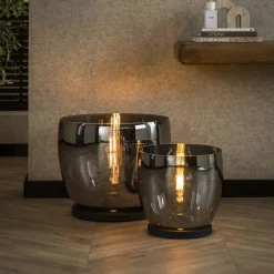 Masuka 1-lichts Vloerlamp Smoke M 32cm