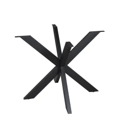Matrixpoot Rond Zwart 100cm
