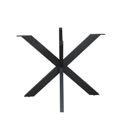 Matrixpoot Rond Zwart 100cm