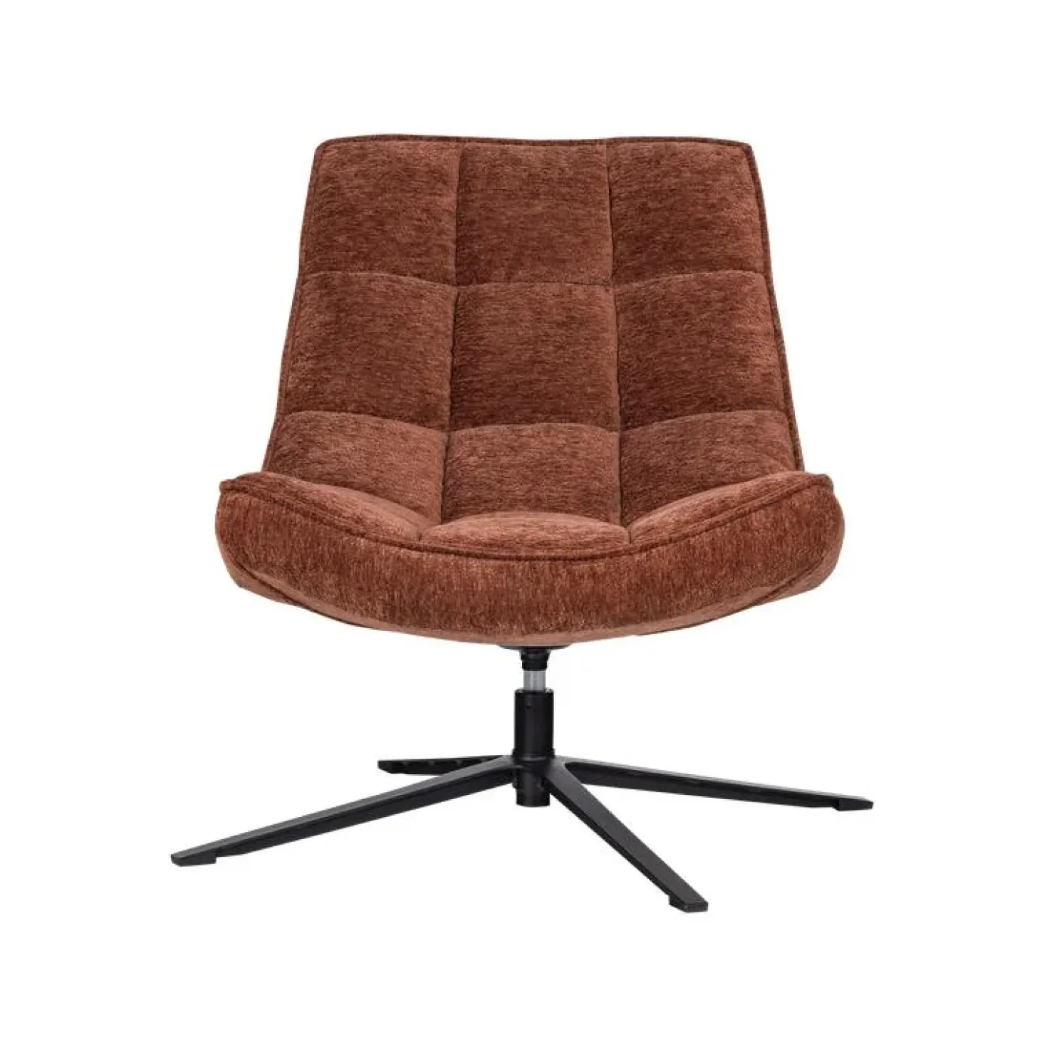 Maudi Draaifauteuil Chenille Bruin