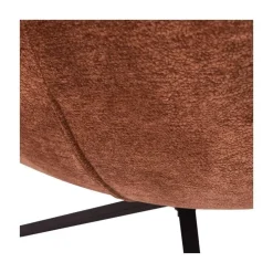 Maudi Draaifauteuil Chenille Bruin