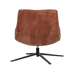 Maudi Draaifauteuil Chenille Bruin