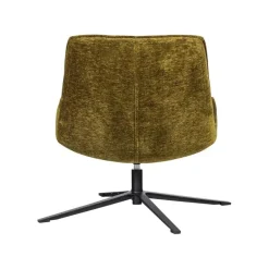 Maudi Draaifauteuil Chenille Groen