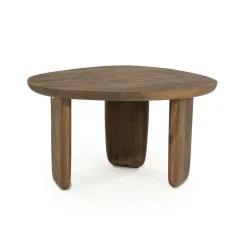 Maud Salontafel Bruin mangohout 65cm