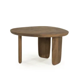 Maud Salontafel Bruin mangohout 65cm