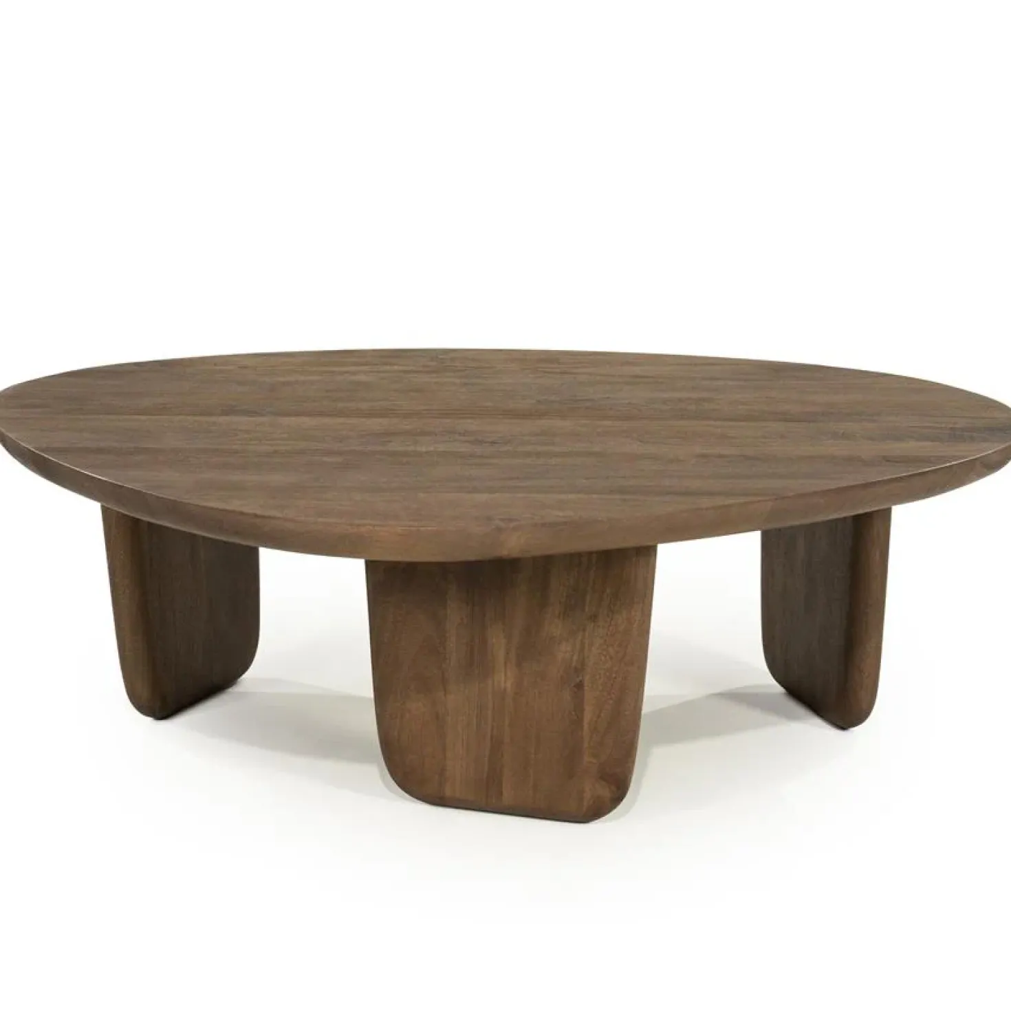 Maud Salontafel Bruin mangohout 100cm