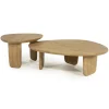 Maud Salontafel Naturel mangohout 65cm