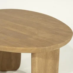 Maud Salontafel Naturel mangohout 65cm