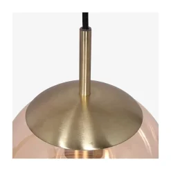 Maya 1-lichts Hanglamp 30cm Amber