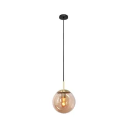 Maya 1-lichts Hanglamp 20cm Amber