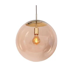 Maya 1-lichts Hanglamp 40cm Amber