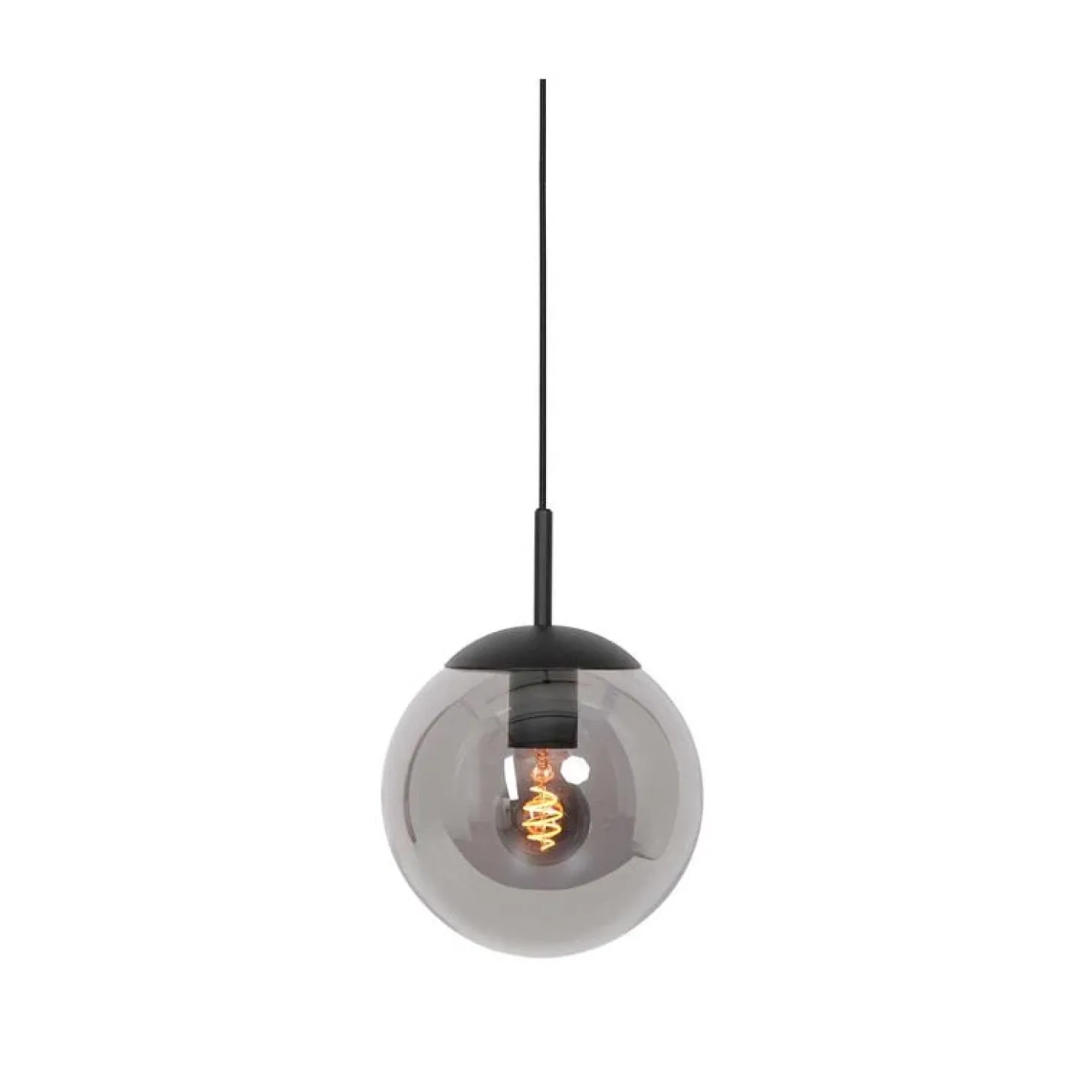 Maya 1-lichts Hanglamp 30cm Smoke