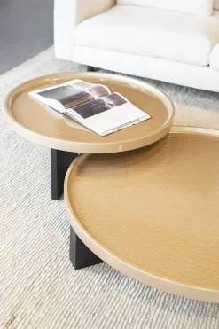 Mayson Salontafel beige 90 cm