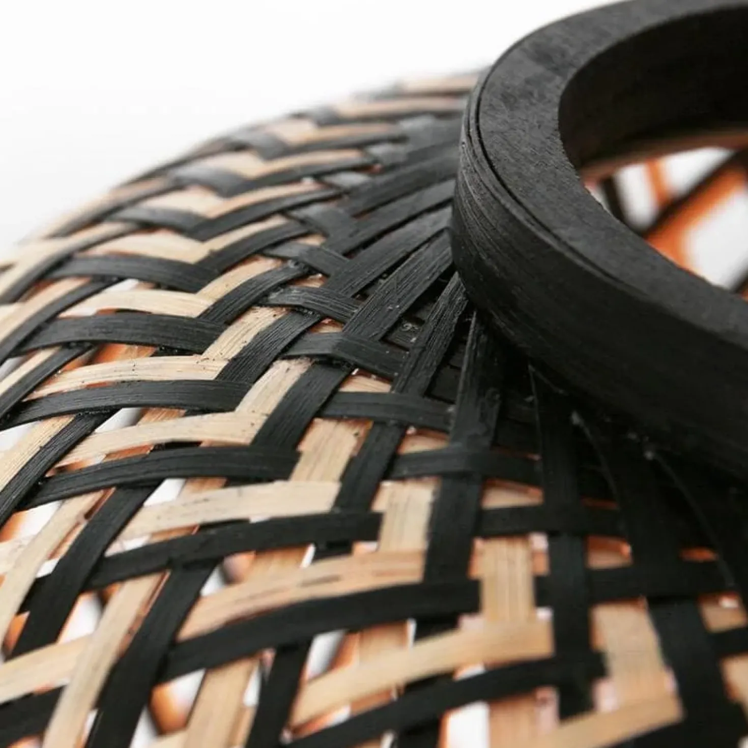 Maze 1-lichts Tafellamp donker hout