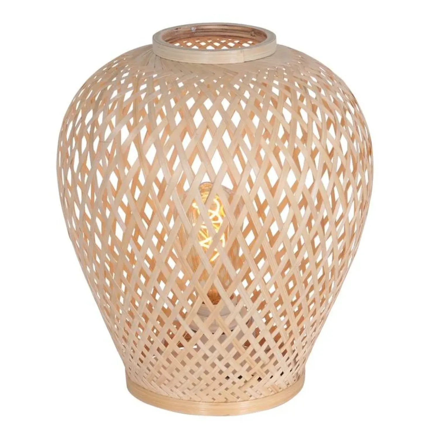 Maze 1-lichts Tafellamp licht hout