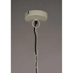 Meezan 1-lichts Hanglamp Grijs 50cm