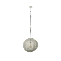 Meezan 1-lichts Hanglamp Grijs 50cm