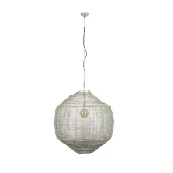 Meezan 1-lichts Hanglamp Grijs 70cm