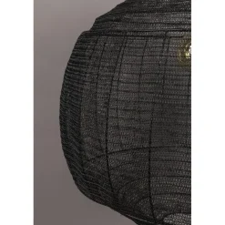 Meezan 1-lichts Hanglamp Zwart 70cm