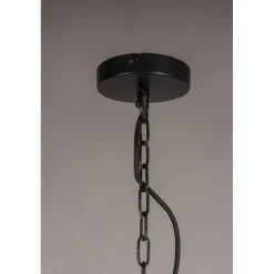 Meezan 1-lichts Hanglamp Zwart 70cm