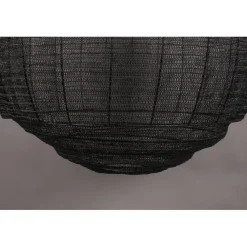 Meezan 1-lichts Hanglamp Zwart 70cm