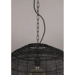 Meezan 1-lichts Hanglamp Zwart 70cm