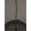 Meezan 1-lichts Hanglamp Zwart 50cm