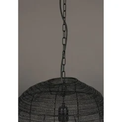 Meezan 1-lichts Hanglamp Zwart 50cm