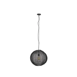 Meezan 1-lichts Hanglamp Zwart 50cm