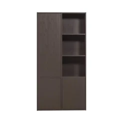 Meggy Wandkast Links Grenen Middenbruin 108cm