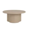 Melzo Salontafel rond beige 90cm