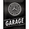 Mercedes Garage - metalen bord