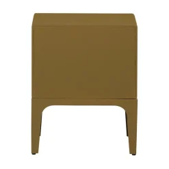 Merge Nachtkastje 2 Lades Eucalyptushout Honinggeel 44cm