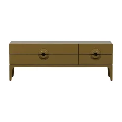 Merge TV Meubel Eucalyptushout Honinggeel 160cm