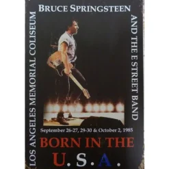 metalen bord Bruce Springsteen Born in USA