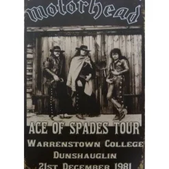 metalen bord Motorhead