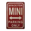 metalen parkeerbord Mini