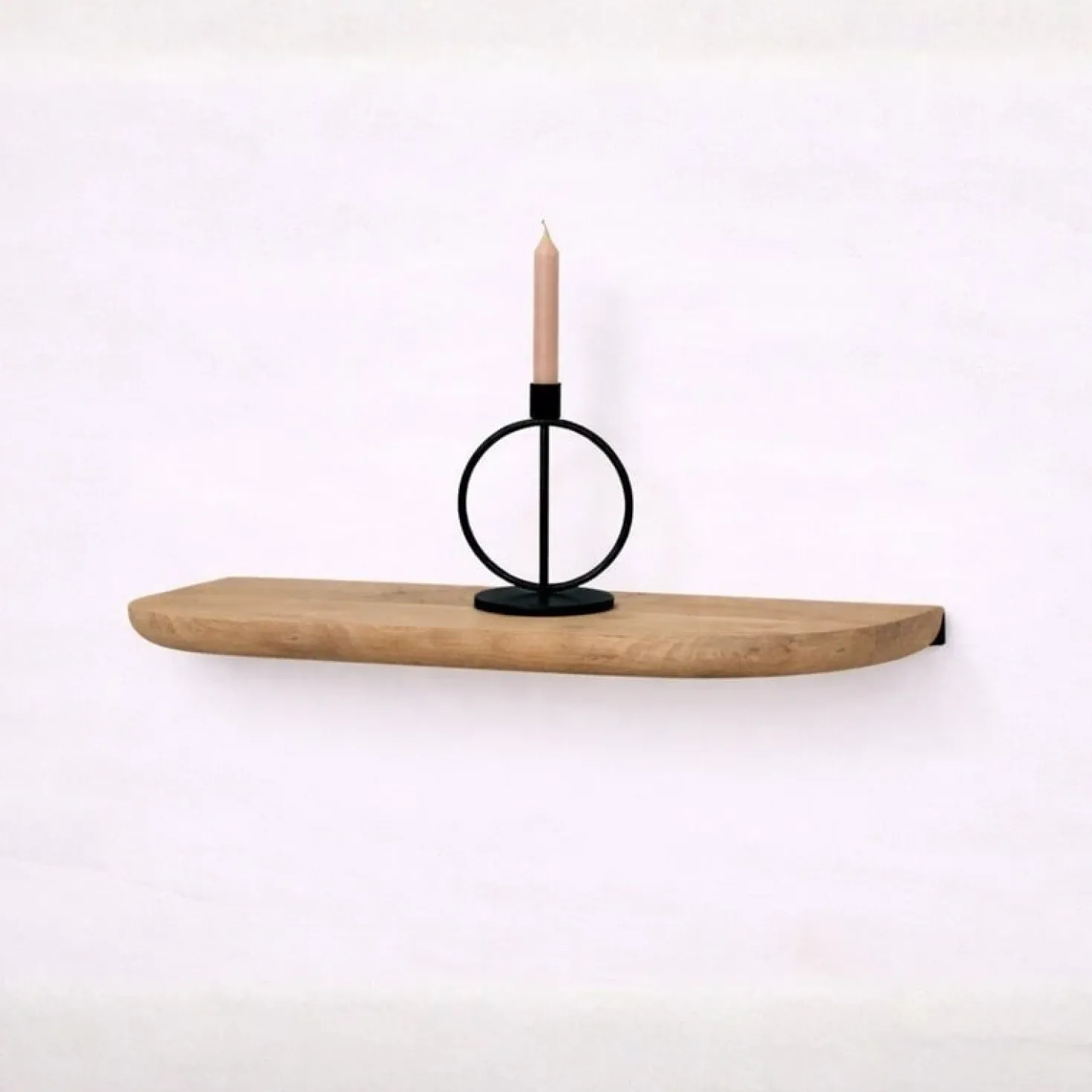 Mette Wandplank zwevend Naturel 40cm
