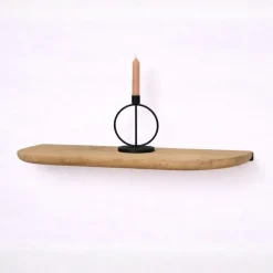 Mette Wandplank zwevend Naturel 60cm