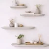Mette Wandplank zwevend Zand 140cm