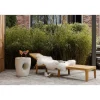 Mica Tuin Bijzettafel Vezelversterkte Polymeer Naturel 40cm