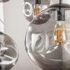 Mika 6-lichts Hanglamp Smoke