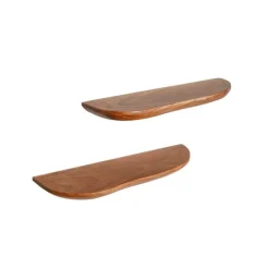 Miko Wandplanken Set van 2 Mangohout