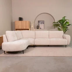 Milano Hoekbank Links Naturel 300cm