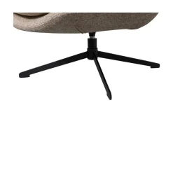 Milaro Draaifauteuil Naturel Melange